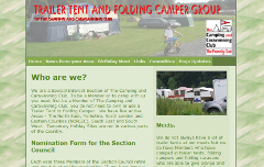 The Trailer Tent and Folding Camper Group of the Camping and Caravanning Club