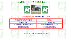 Raclet web site